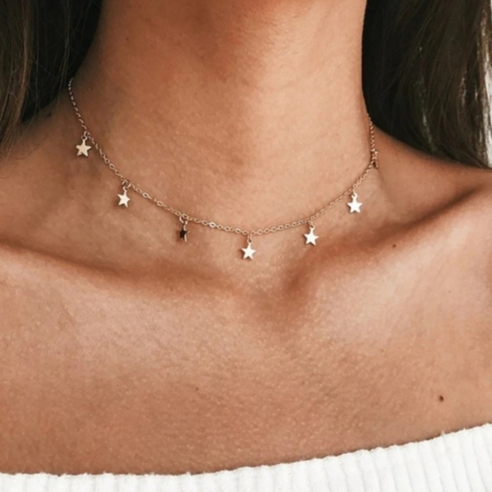 Gold Star Choker